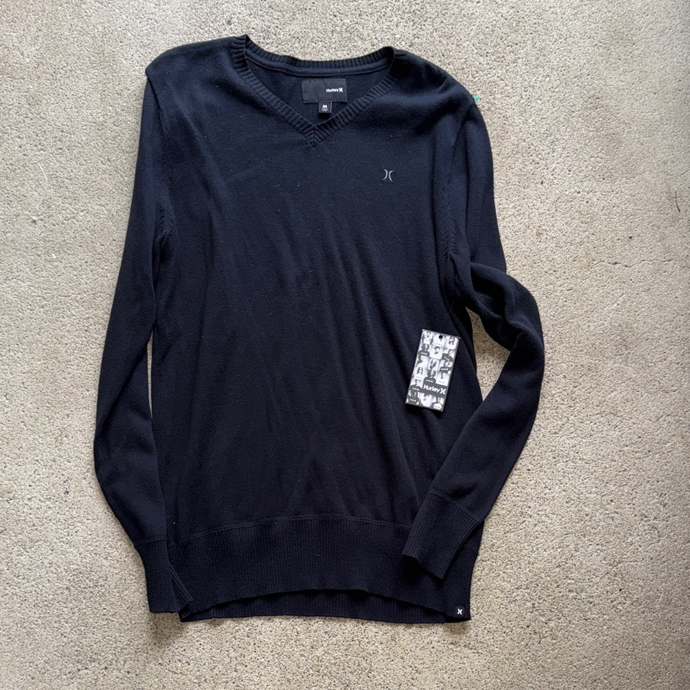 NWT Hurley One & Only V Neck Sweater